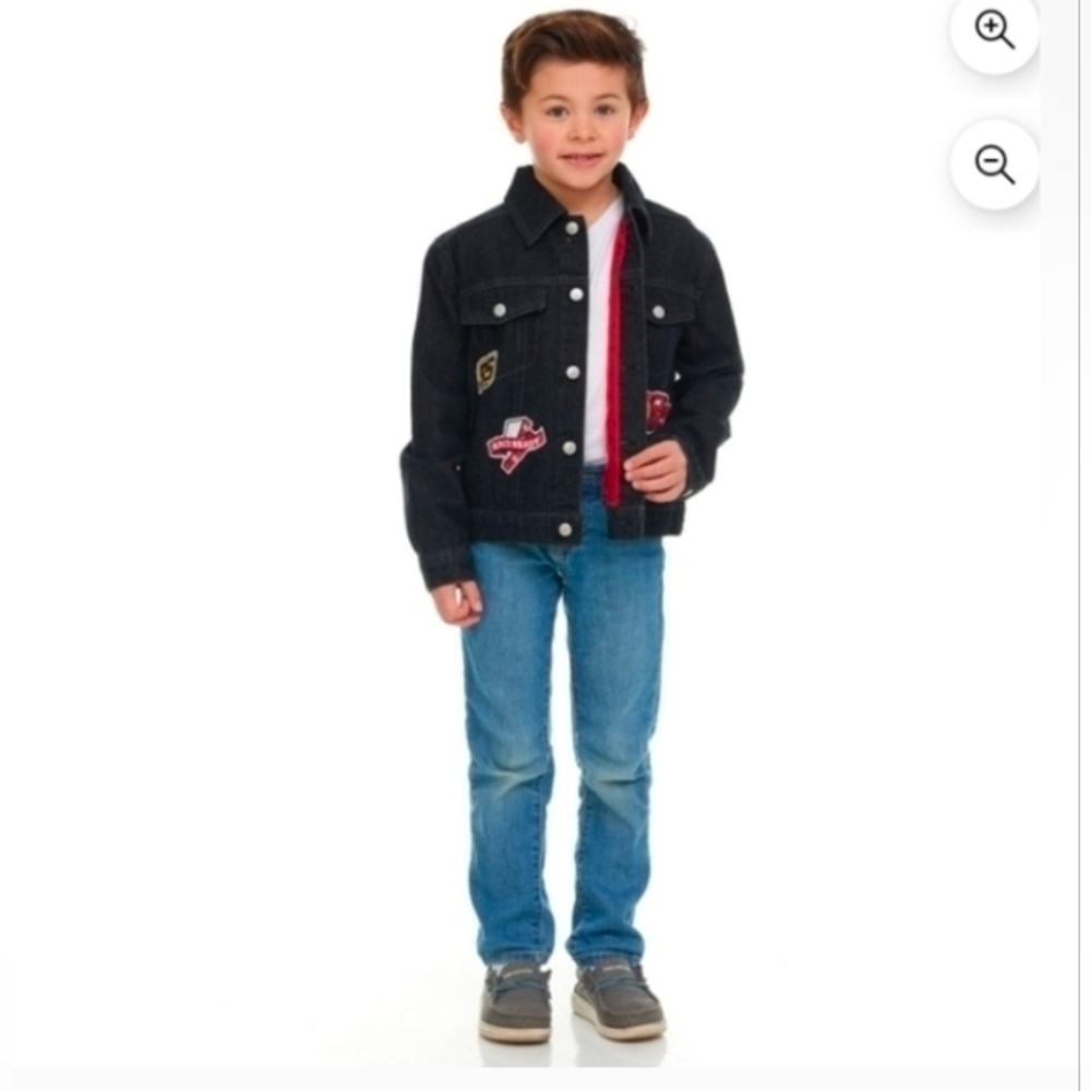 Disney Cars Dream Wave Boys' Cars Denim Jacket Size 5/6